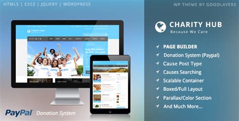 charity hub theme|Review: Charity Hub .